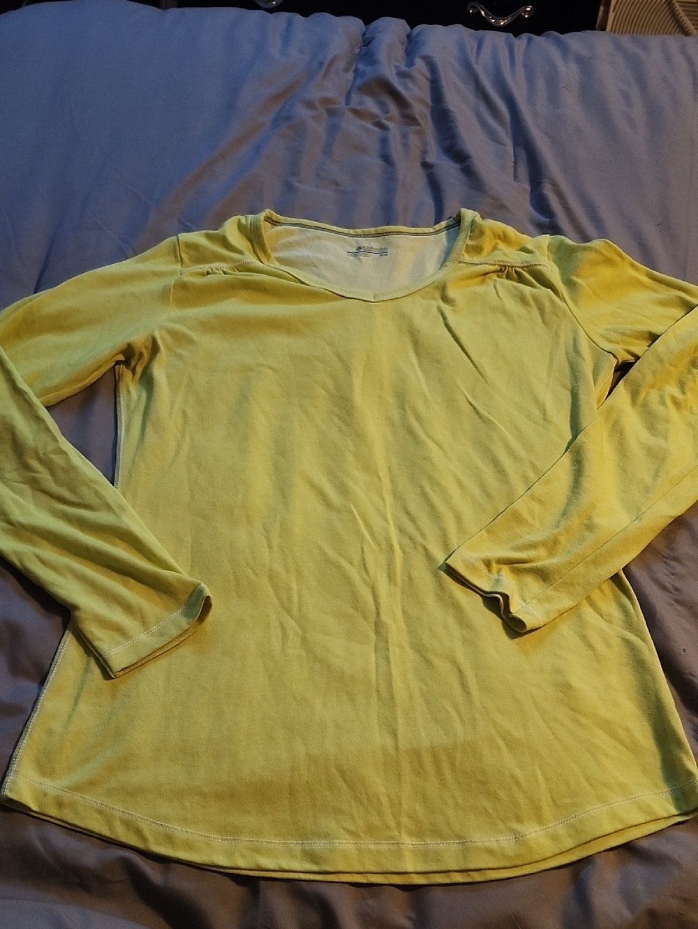 Columbia Long Sleeve Top - Yellow